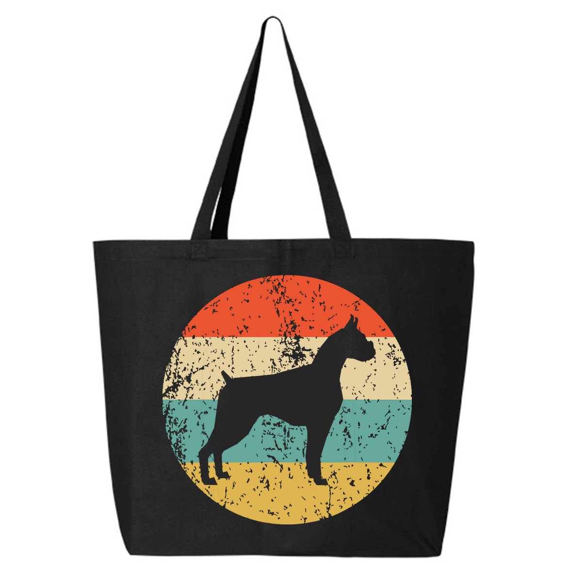 Boxer Vintage Retro Boxer Dog 25L Jumbo Tote