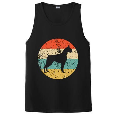Boxer Vintage Retro Boxer Dog PosiCharge Competitor Tank