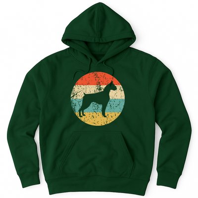 Boxer Vintage Retro Boxer Dog Hoodie