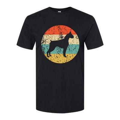 Boxer Vintage Retro Boxer Dog Softstyle® CVC T-Shirt