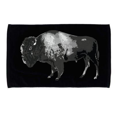 Buffalo Vintage Retro American Bison Microfiber Hand Towel