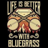 Banjo Vintage Retro Bluegrass Music Fans Banjo Player Button