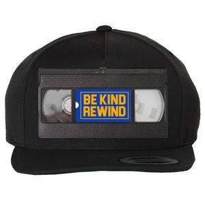 Blockbuster Video Rental Vhs Be Kind Rewind Stickers Wool Snapback Cap