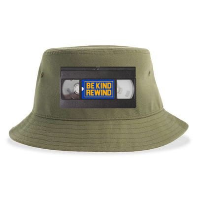 Blockbuster Video Rental Vhs Be Kind Rewind Stickers Sustainable Bucket Hat