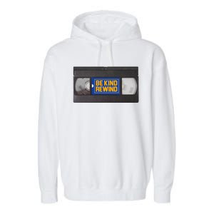 Blockbuster Video Rental Vhs Be Kind Rewind Stickers Garment-Dyed Fleece Hoodie