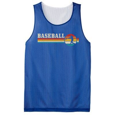 Baseball Vintage Retro Baseball Player Coach Gift Mesh Reversible Basketball Jersey Tank