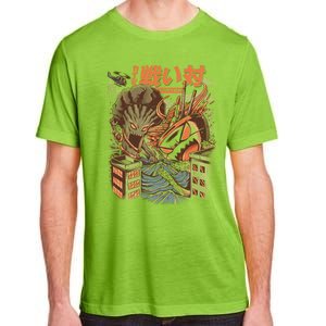 Brocco Vs Ramen Kaijus Adult ChromaSoft Performance T-Shirt