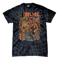 Brocco Vs Ramen Kaijus Tie-Dye T-Shirt