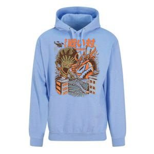 Brocco Vs Ramen Kaijus Unisex Surf Hoodie