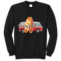 Beach Vibes Surfer Retro Van Sweatshirt