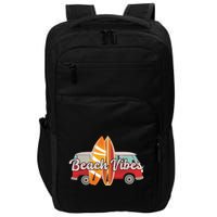 Beach Vibes Surfer Retro Van Impact Tech Backpack