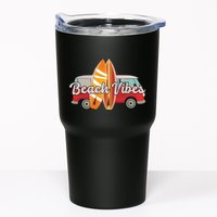 Beach Vibes Surfer Retro Van Tumbler