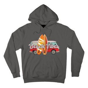 Beach Vibes Surfer Retro Van Hoodie