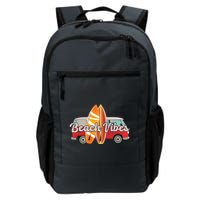 Beach Vibes Surfer Retro Van Backpack