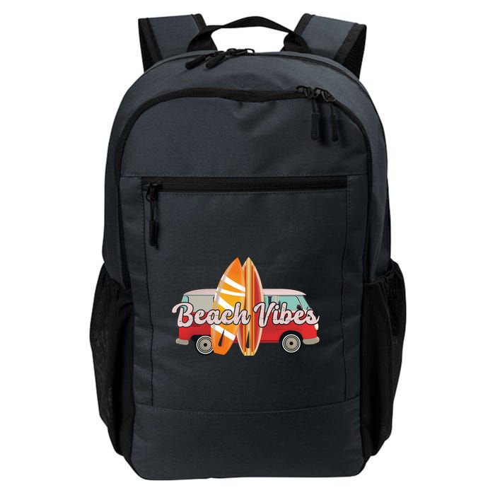 Beach Vibes Surfer Retro Van Backpack