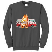 Beach Vibes Surfer Retro Van Tall Sweatshirt