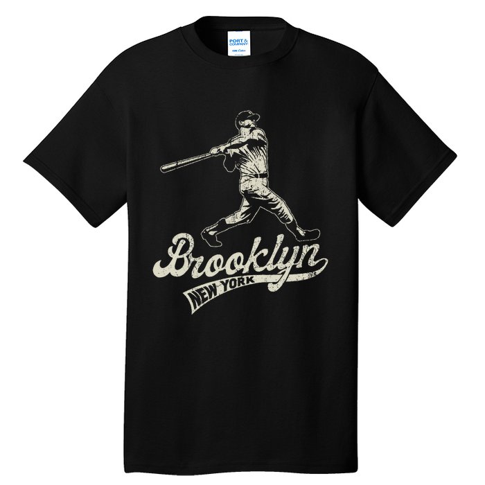 Baseball Vintage Style Brooklyn Tall T-Shirt