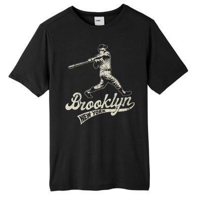 Baseball Vintage Style Brooklyn Tall Fusion ChromaSoft Performance T-Shirt