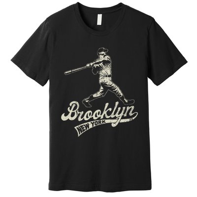 Baseball Vintage Style Brooklyn Premium T-Shirt