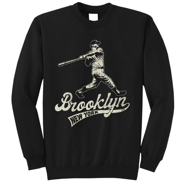 Baseball Vintage Style Brooklyn Tall Sweatshirt