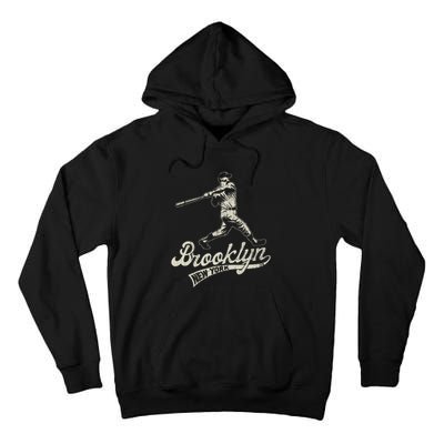 Baseball Vintage Style Brooklyn Tall Hoodie