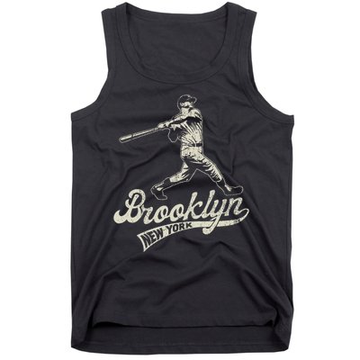 Baseball Vintage Style Brooklyn Tank Top