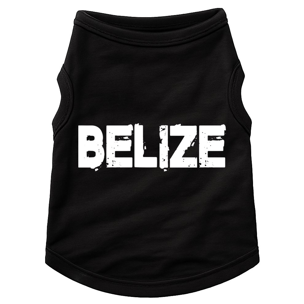 Belize Vintage Style Funny Gift Family Vacation Gift Doggie Tank