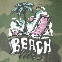 Beach Vibes Summer Legacy Tie Dye Trucker Hat