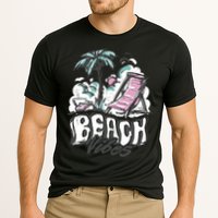 Beach Vibes Summer Cooling Performance Crew T-Shirt