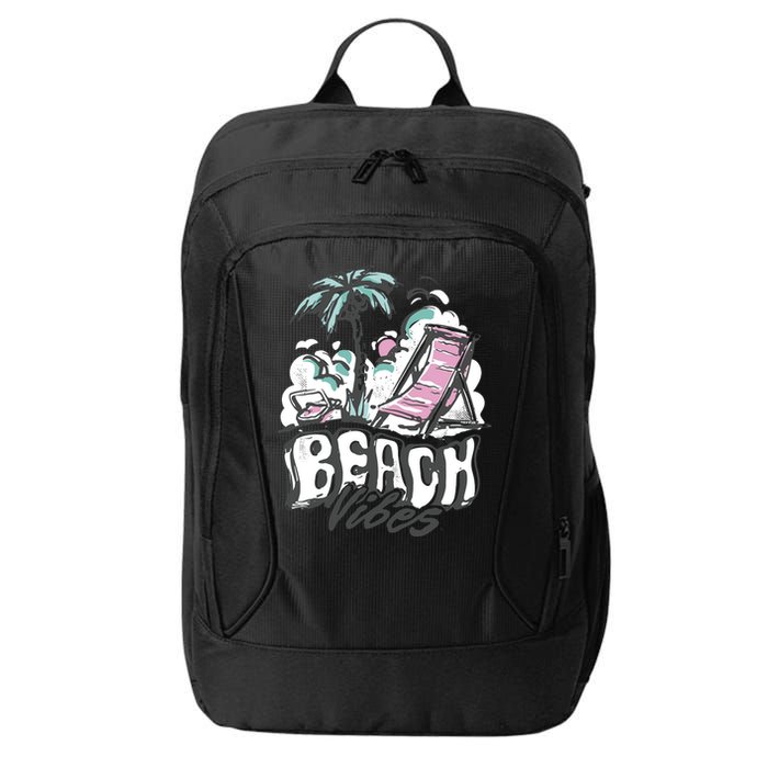 Beach Vibes Summer City Backpack