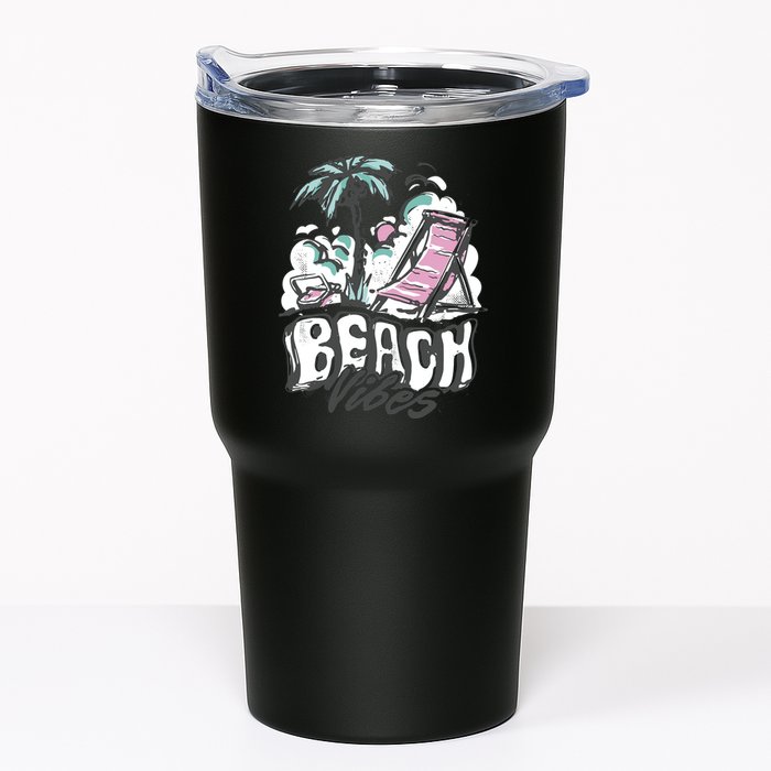 Beach Vibes Summer Tumbler