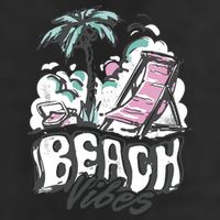 Beach Vibes Summer Tumbler