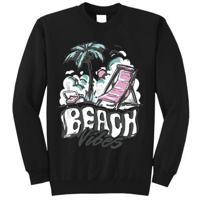 Beach Vibes Summer Tall Sweatshirt