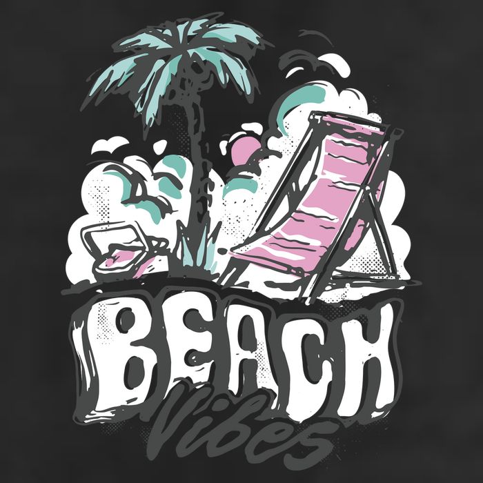 Beach Vibes Summer Trucker Hat