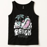 Beach Vibes Summer Tank Top