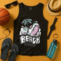 Beach Vibes Summer Tank Top