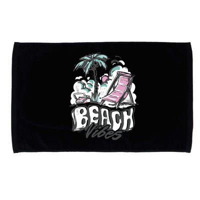 Beach Vibes Summer Microfiber Hand Towel