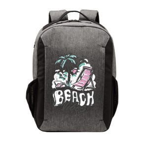 Beach Vibes Summer Vector Backpack