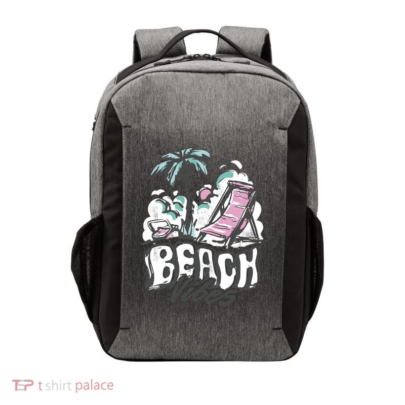 Beach Vibes Summer Vector Backpack