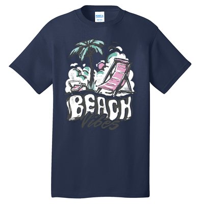 Beach Vibes Summer Tall T-Shirt