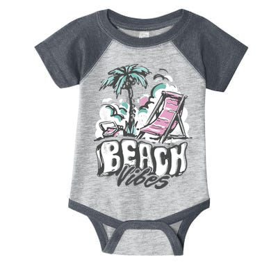 Beach Vibes Summer Infant Baby Jersey Bodysuit