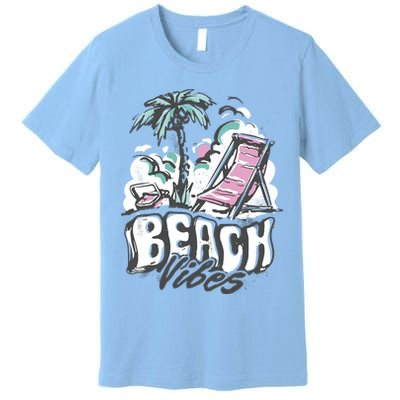 Beach Vibes Summer Premium T-Shirt