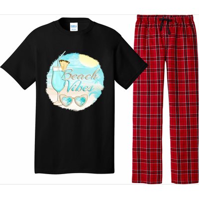 Beach Vibes Summer Vacation Vacay Mode Cute Sun And Gift Pajama Set