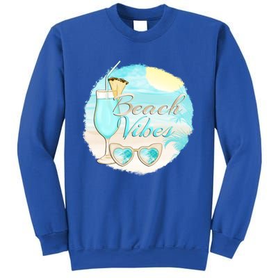 Beach Vibes Summer Vacation Vacay Mode Cute Sun And Gift Sweatshirt