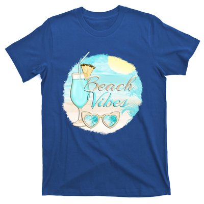 Beach Vibes Summer Vacation Vacay Mode Cute Sun And Gift T-Shirt