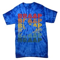 Braaap Vintage Snowmobile Snow Sled Rider Snowmobiling Gift Tie-Dye T-Shirt