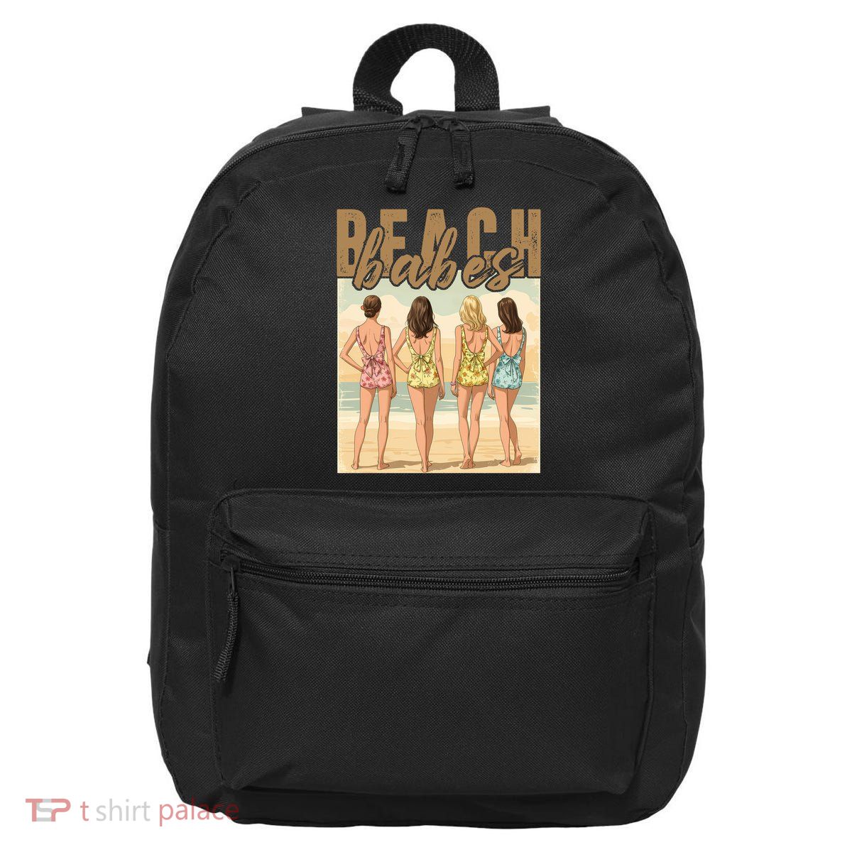 Beach Vibes Summer Holiday Funny Vacation 16 in Basic Backpack