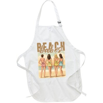 Beach Vibes Summer Holiday Funny Vacation Apron