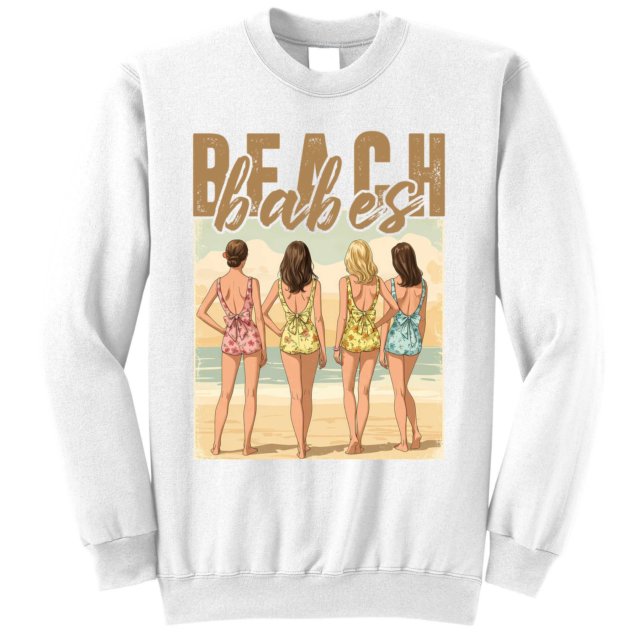 Beach Vibes Summer Holiday Funny Vacation Sweatshirt