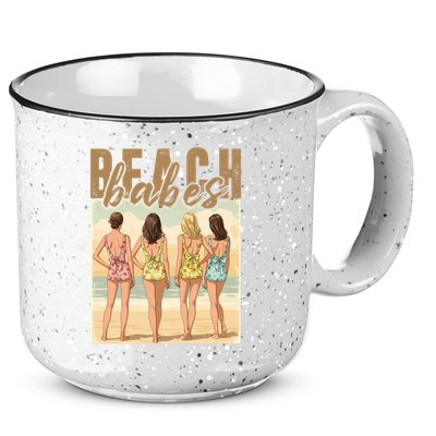 Beach Vibes Summer Holiday Funny Vacation 15oz Campfire Ceramic Mug